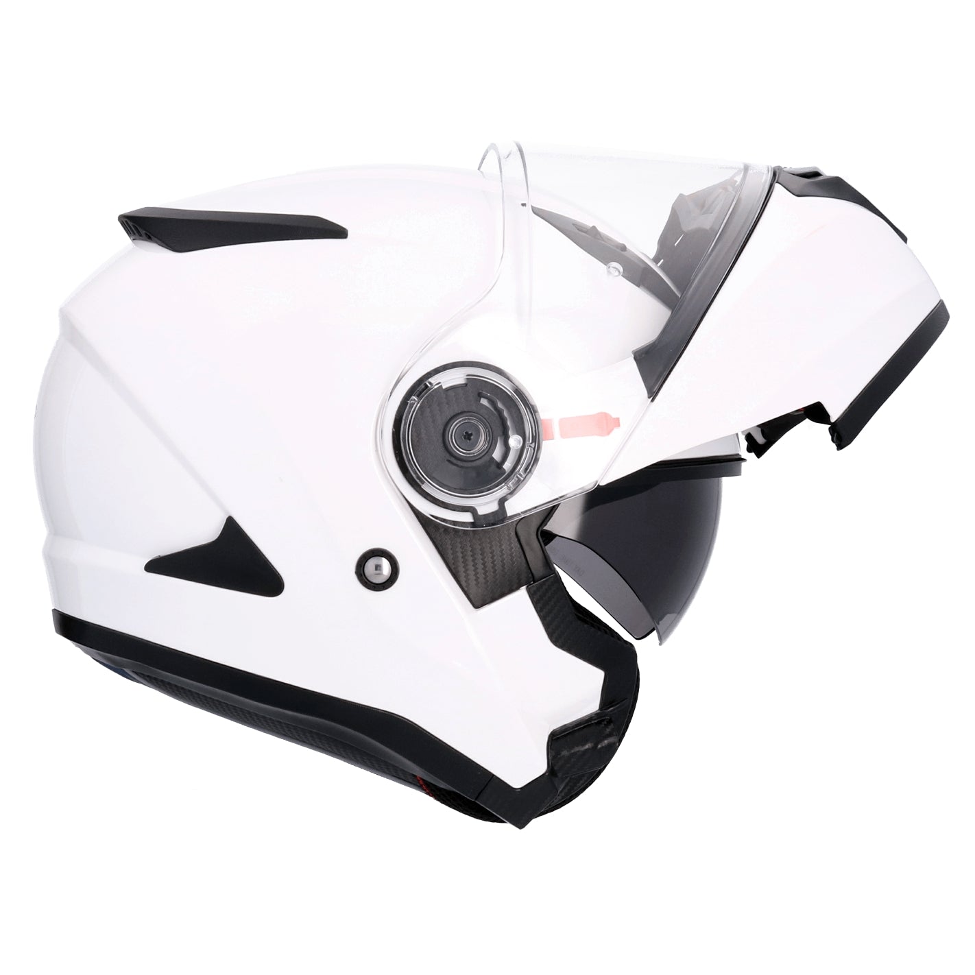 SHIRO CASCO SH-508 EXPLORER MONOCOLOR BLANCO - SECURTEX MOTOR S.L (t/a MaximoMoto)