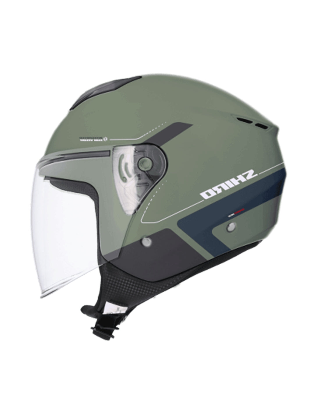 SHIRO CASCO IBIZA SPORTAGE VERDE MATE - SECURTEX MOTOR S.L (t/a MaximoMoto)
