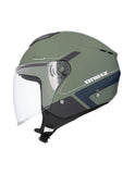 SHIRO CASCO IBIZA SPORTAGE VERDE MATE - SECURTEX MOTOR S.L (t/a MaximoMoto)
