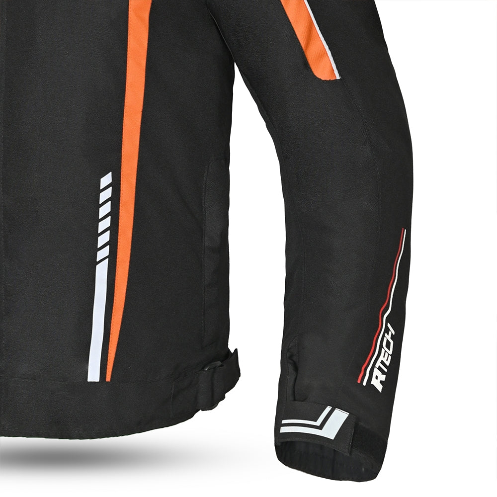 R-TECH - MARSHAL Negro/Naranja