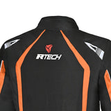 R-TECH CHAQUETA TEXTIL MARSHAL NEGRO/NARANJA - SECURTEX MOTOR S.L (t/a MaximoMoto)