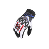 Macna Zairona Guantes de mujer Light grey/black/blue - GUANTES