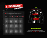 SHUA - IMMORTAL Hielo/Rojo/Negro-Maximo Moto