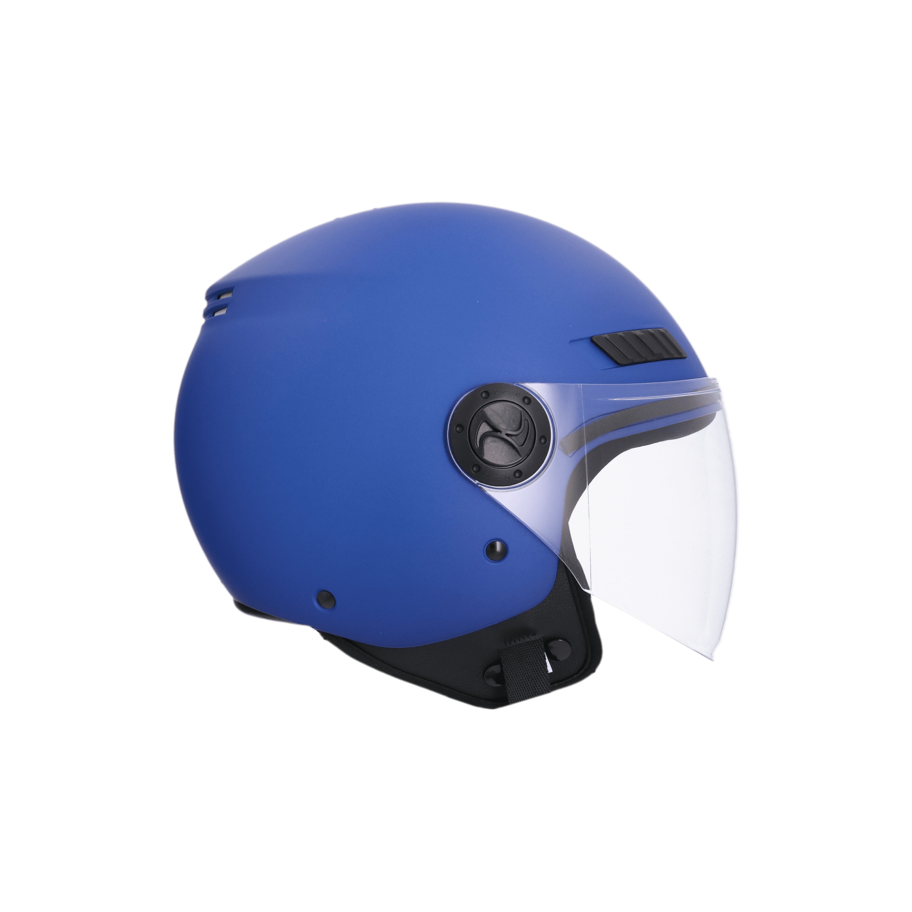 SHIRO CASCO SH-62 KIOTO MONOCOLOR AZUL MATE - SECURTEX MOTOR S.L (t/a MaximoMoto)