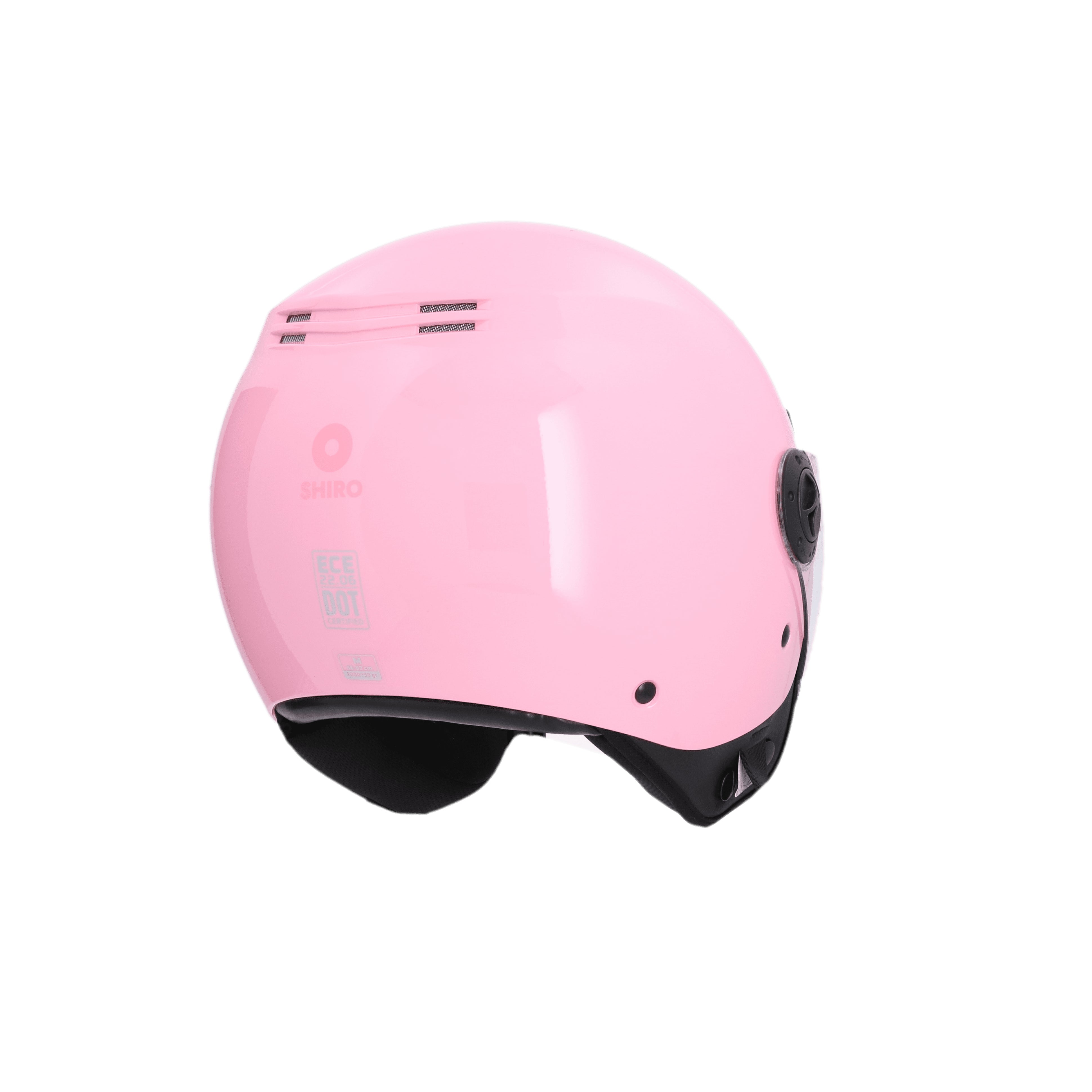 SHIRO CASCO SH-62 KIOTO MONOCOLOR NUDE