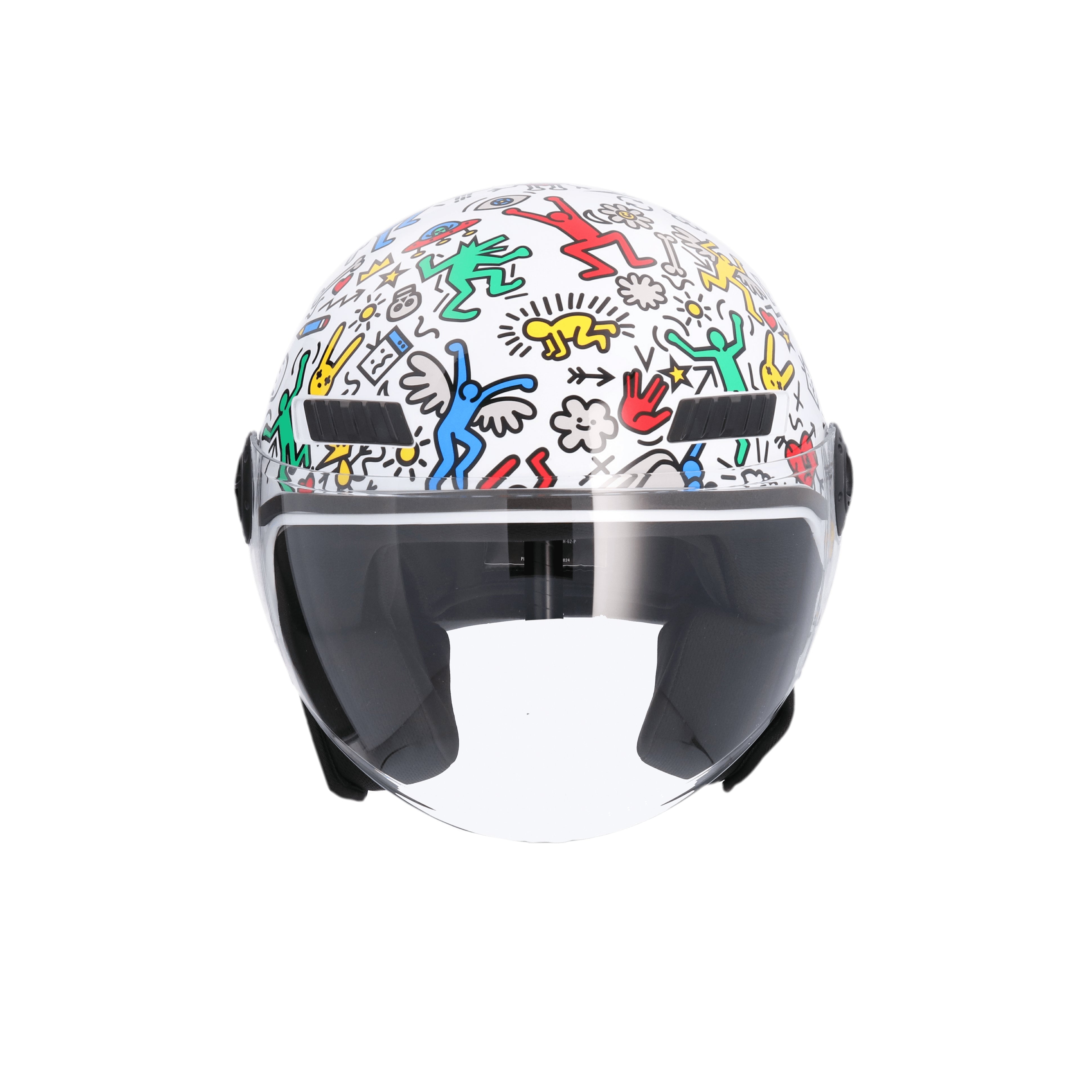 SHIRO CASCO KIOTO DOODLE LIVE MULTICOLOR