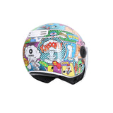 SHIRO CASCO KIOTO COMIC MULTICOLOR - SECURTEX MOTOR S.L (t/a MaximoMoto)