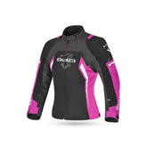 BELA - Chaqueta Textil Elanur Lady Negro/Antracita/Rosa - SECURTEX MOTOR S.L (t/a MaximoMoto)