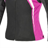BELA - Chaqueta Textil Elanur Lady Negro/Antracita/Rosa - SECURTEX MOTOR S.L (t/a MaximoMoto)