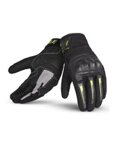 BELA - Guante Textil Drift Lady Negro/Amarillo Fluor - SECURTEX MOTOR S.L (t/a MaximoMoto)