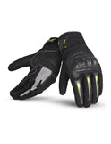 BELA - Guante Textil Drift Lady Negro/Amarillo Fluor - SECURTEX MOTOR S.L (t/a MaximoMoto)