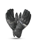 R-TECH - Guantes Piel GP Racing Negro