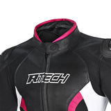 R-TECH - Chaqueta Tom Rider Lady Negro/Blanco/Fuschia - SECURTEX MOTOR S.L (t/a MaximoMoto)