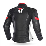 R-TECH - Chaqueta Tom Rider Lady Negro/Blanco/Rojo - SECURTEX MOTOR S.L (t/a MaximoMoto)