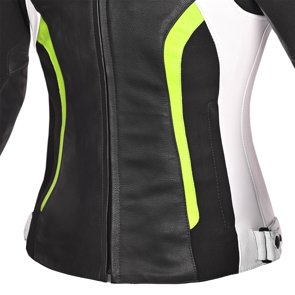 R-TECH - Chaqueta Tom Rider Lady Negro/Amarillo Flour - SECURTEX MOTOR S.L (t/a MaximoMoto)