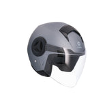 SHIRO CASCO ATENAS MONOCOLOR TITANIUM MATE - SECURTEX MOTOR S.L (t/a MaximoMoto)