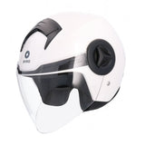 SHIRO CASCO ATENAS MONOCOLOR BLANCO PERLA - SECURTEX MOTOR S.L (t/a MaximoMoto)