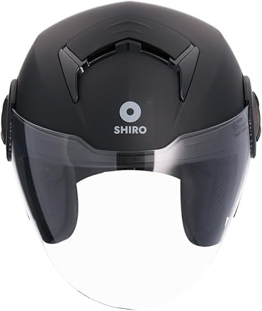 SHIRO CASCO ATENAS MONOCOLOR GRAFITO MATE