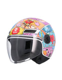 SHIRO CASCO KIOTO COMIC KIDS MULTICOLOR - SECURTEX MOTOR S.L (t/a MaximoMoto)