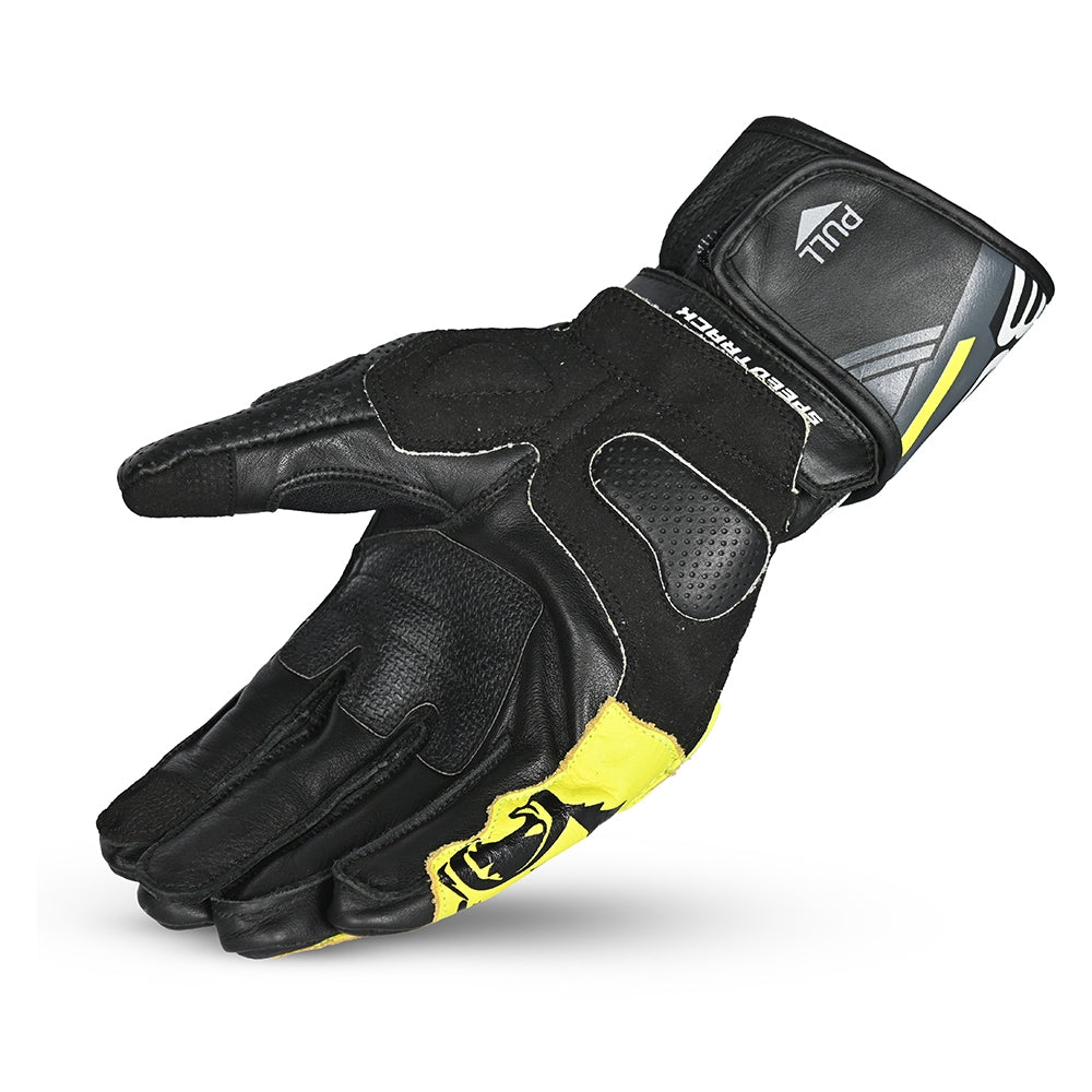 BELA Guantes Lemox Racing Man Negro/Blan/Amar - SECURTEX MOTOR S.L (t/a MaximoMoto)