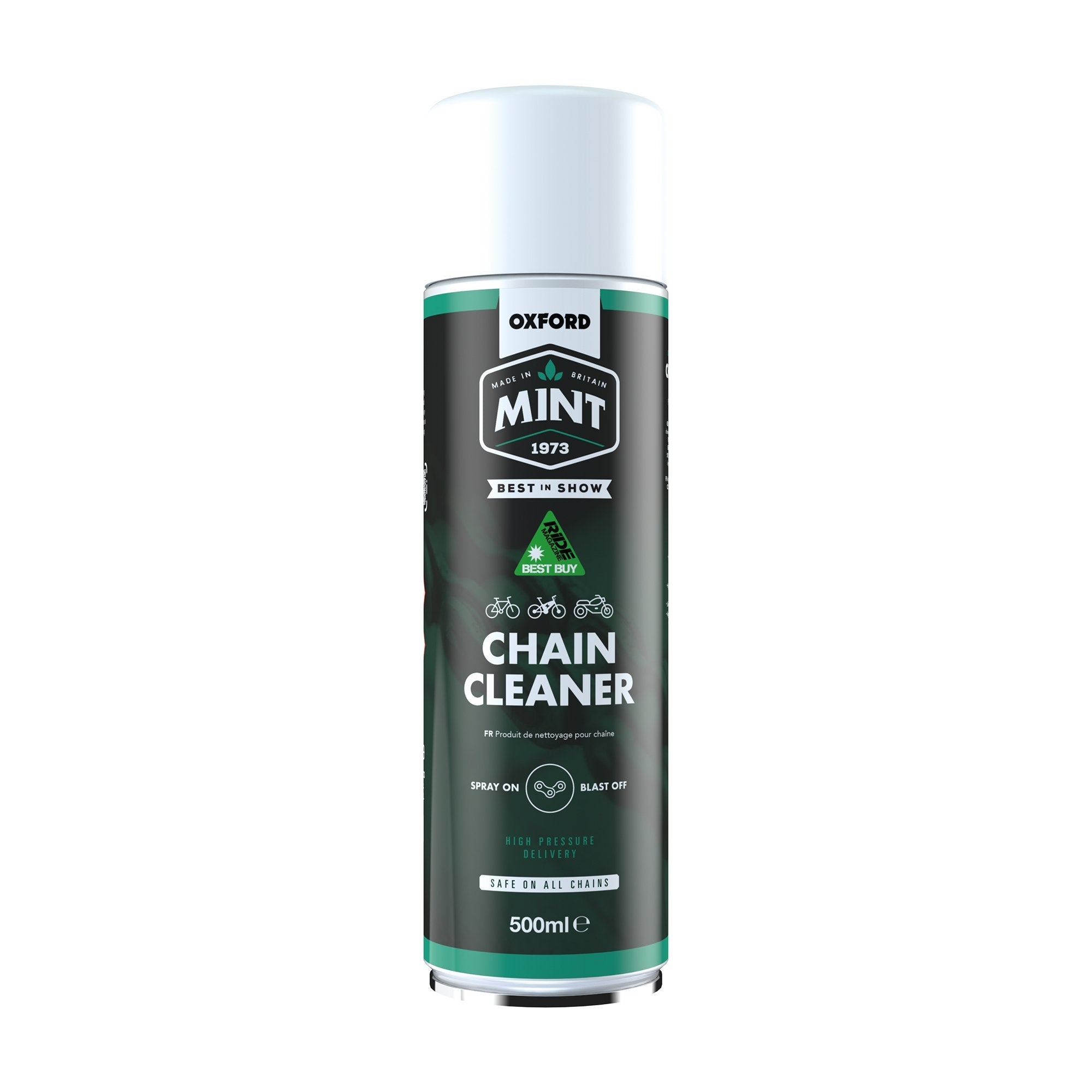 OXFORD MINT CHAIN CLEANER 500ML - SECURTEX MOTOR S.L (t/a MaximoMoto)