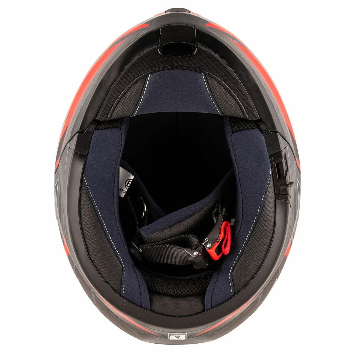 KAPPA KV32 TRONG Moto Modular Casco Titanio Rojo - CASCO