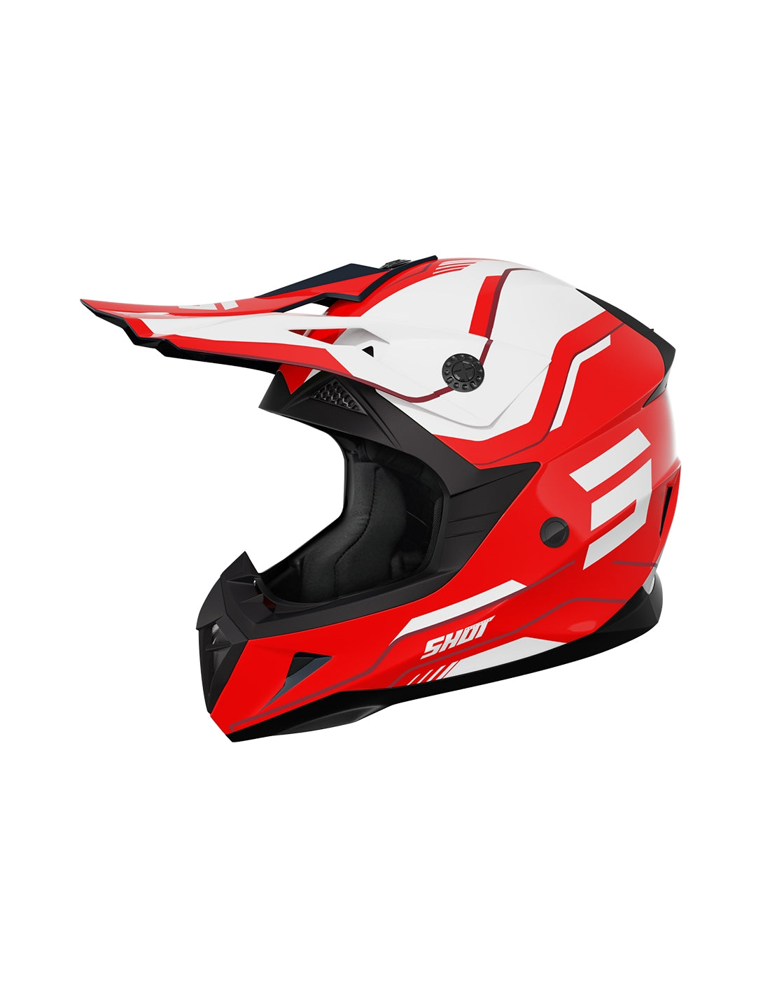 CASCO SHOT PULSE LINES RED_GLOSSY XS