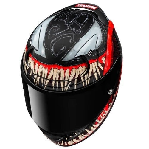 HJC RPHA 12 MAXIMIZED VENOM MARVEL MC1SF DE MOTO CASCO DE CARRERAS - CASCO