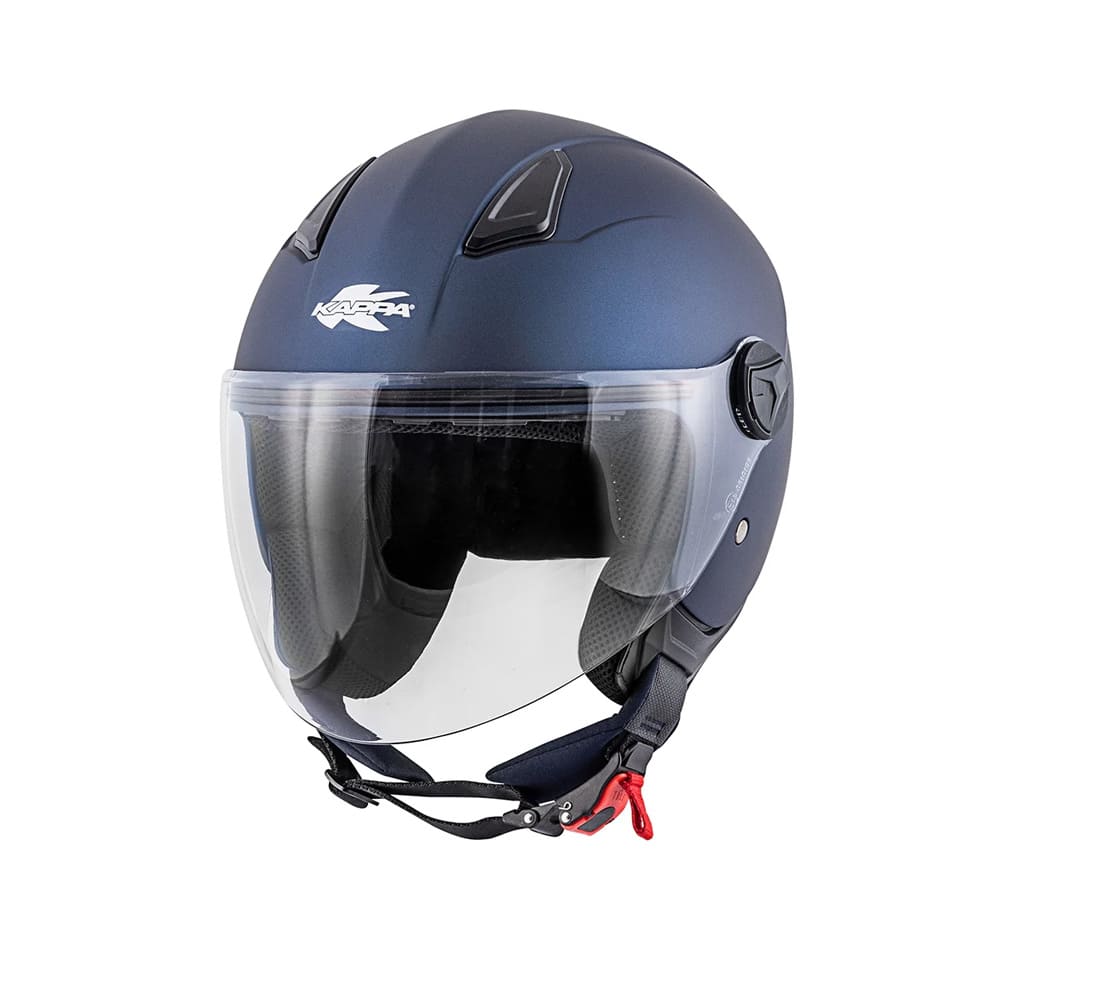 KAPPA KV28 EVO Moto Equipamiento Seguridad Casco Basic Azul Oscuro - CASCO
