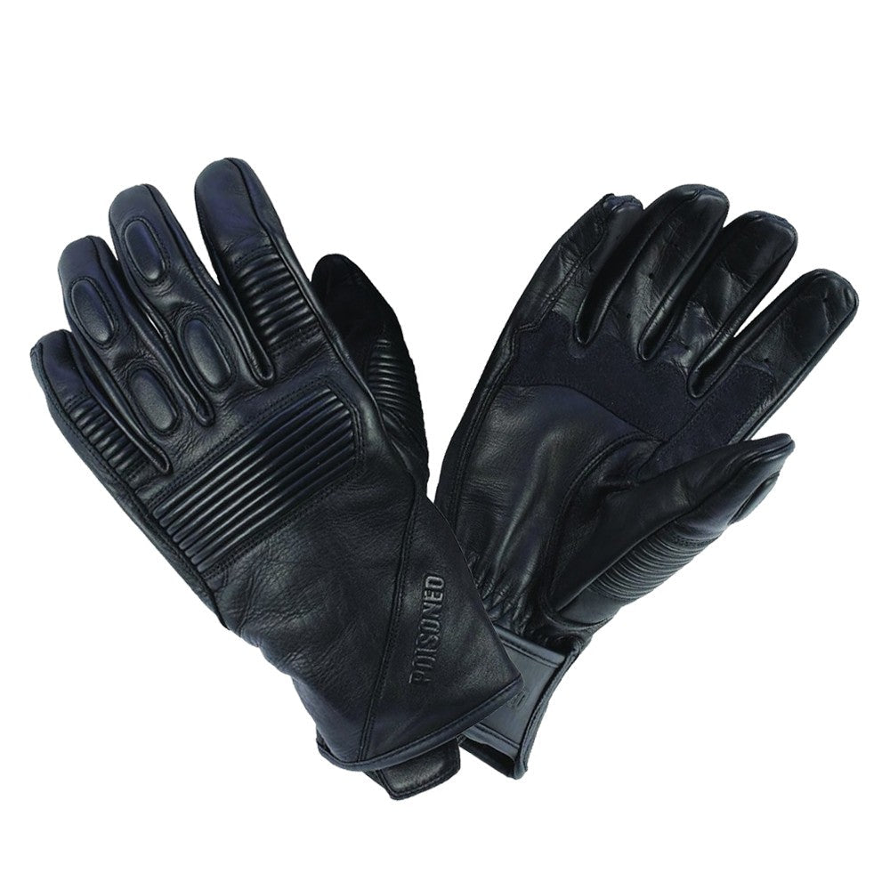 Poisoned - Guantes Piel Phanton Negro - SECURTEX MOTOR S.L (t/a MaximoMoto)