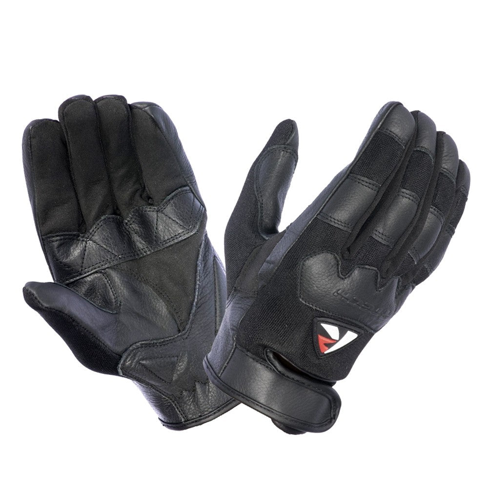 R-TECH - Guante Piel Dijon Negro - SECURTEX MOTOR S.L (t/a MaximoMoto)