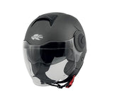 KAPPA KV37 EVO Moto On Carretera Casco Negro Titanio - CASCO