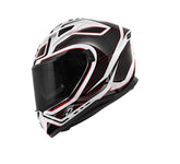 KAPPA KV56 Moto Integral Turismo Casco Rojo Neon Blanco - CASCO