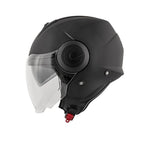 KAPPA KV37 AERODINÁMICO Moto Cara Abierta Casco Negro Mate - CASCO