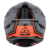 ACERBIS TARMAK-X 257 CASCO AVENTURO DE MOTO GRIS ROJO