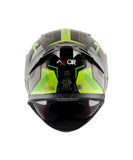 AXOR APEX ROADTRIP CASCO INTEGRAL DE MOTO NG MATE AMARILLO FLUO