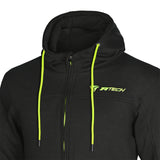 R-TECH - Sudadera Textil Suspention Hoddy Negra - SECURTEX MOTOR S.L (t/a MaximoMoto)