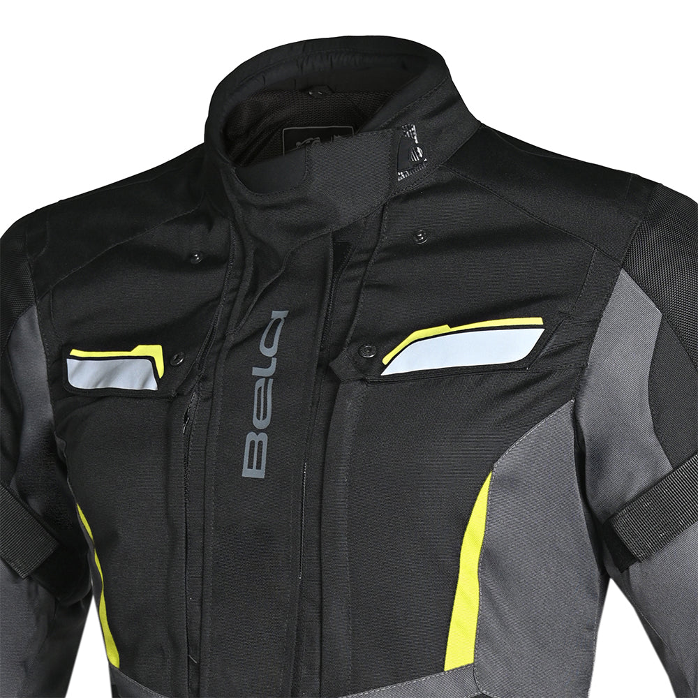 BELA - Chaqueta Textil Hurricane Lady Negro/Amarillo - SECURTEX MOTOR S.L (t/a MaximoMoto)