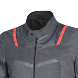 R-TECH SPIRAL MESH CHAQUETA DE MOTO VERANO HOMBRE ANTRACITA GRIS NEGRO ROJO