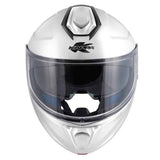 KAPPA KV50 BASICO MOTO MODULAR CASCO BLANCO BRILLO - CASCO