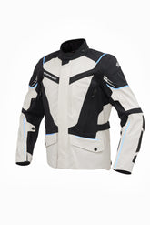 SPYKE - ARTICA DRY TECNO JACKET GREY/BLACK/BLUE - SECURTEX MOTOR S.L (t/a MaximoMoto)