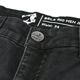 BELA RIO TEXAN PANTALON DENIM TIE & DY NEGRE