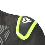 R-TECH Chaqueta Textil Knight Rider (Short) Negro/Antracita/Amarillo - CHAQUETA