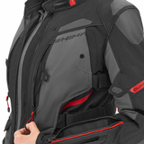SHIMA DUNE LADY CHAQUETA TEXTIL DE MOTO ROJO