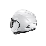 HJC F100 UNI casco modular de moto integral Pera blanca