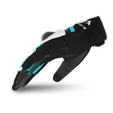BELA AIR FLOW GUANTES DE MOTO DE PIEL MUJER NEGRO TURQUOISE
