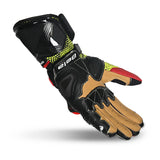 BELA EXTREME GUANTS DE MOTO NEGRE BLANC GROC FLOU