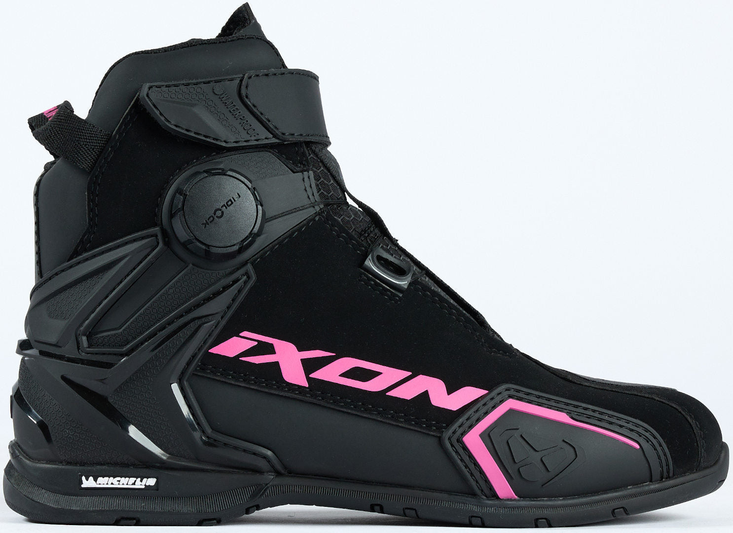 IXON BULL 2 WP mujer equitación moto Botas negro fucsia