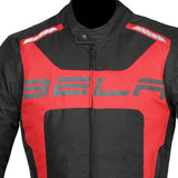 BELA - Chaqueta Textil Clutch Negro/Rojo - SECURTEX MOTOR S.L (t/a MaximoMoto)