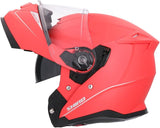 SHIRO CASCO FF950 DISCOVER MONOCOLOR ROJO MATE